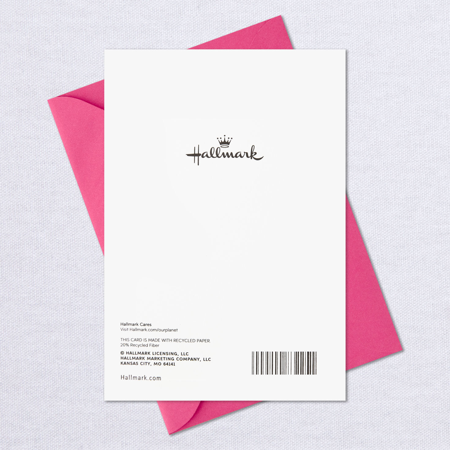 Purple Flowers Birthday Card for Her Card Back with Envelope image number 7