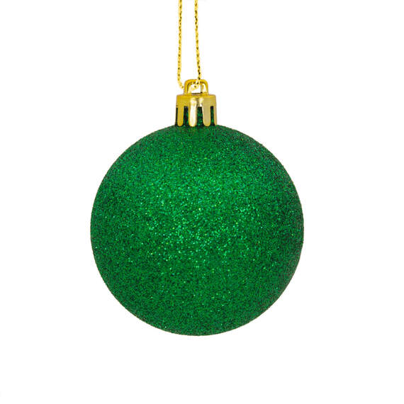 30-Piece Red, Green, Gold Shatterproof Christmas Ornaments Set, , large image number 9