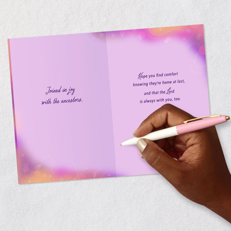 At Peace in the Presence of the Father Sympathy Card, , large image number 7