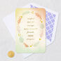 Botanical Wreath Encouragement Card Card Front with Envelope and Gold Seal image number 5