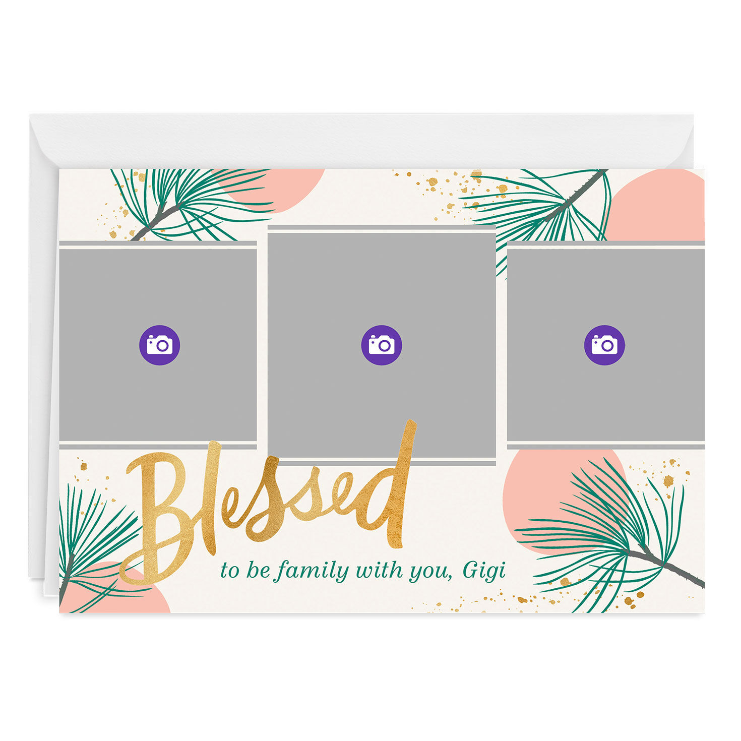 Personalized Blessed Holiday Photo Card for only USD 4.99 | Hallmark