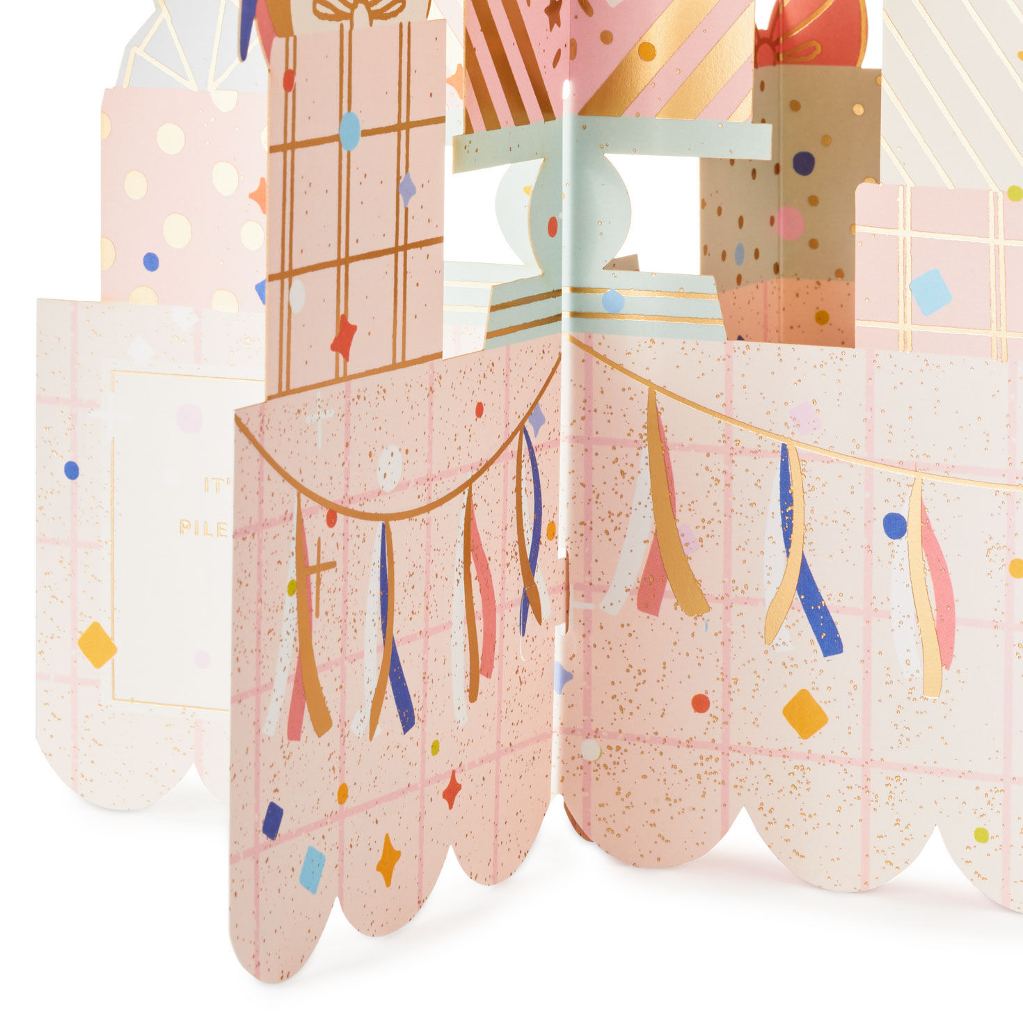 Jumbo Pile on the Fun Cake and Balloons 3D Pop-Up Birthday Card for only USD 12.99 | Hallmark