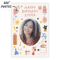 Personalized Cake and Presents Birthday Photo Card  image number 2