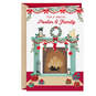 Wonderful Blessing Religious Christmas Card for Pastor and Family, , large image number 1