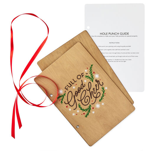 Full Of Good Cheer Holiday Card Keeper, 