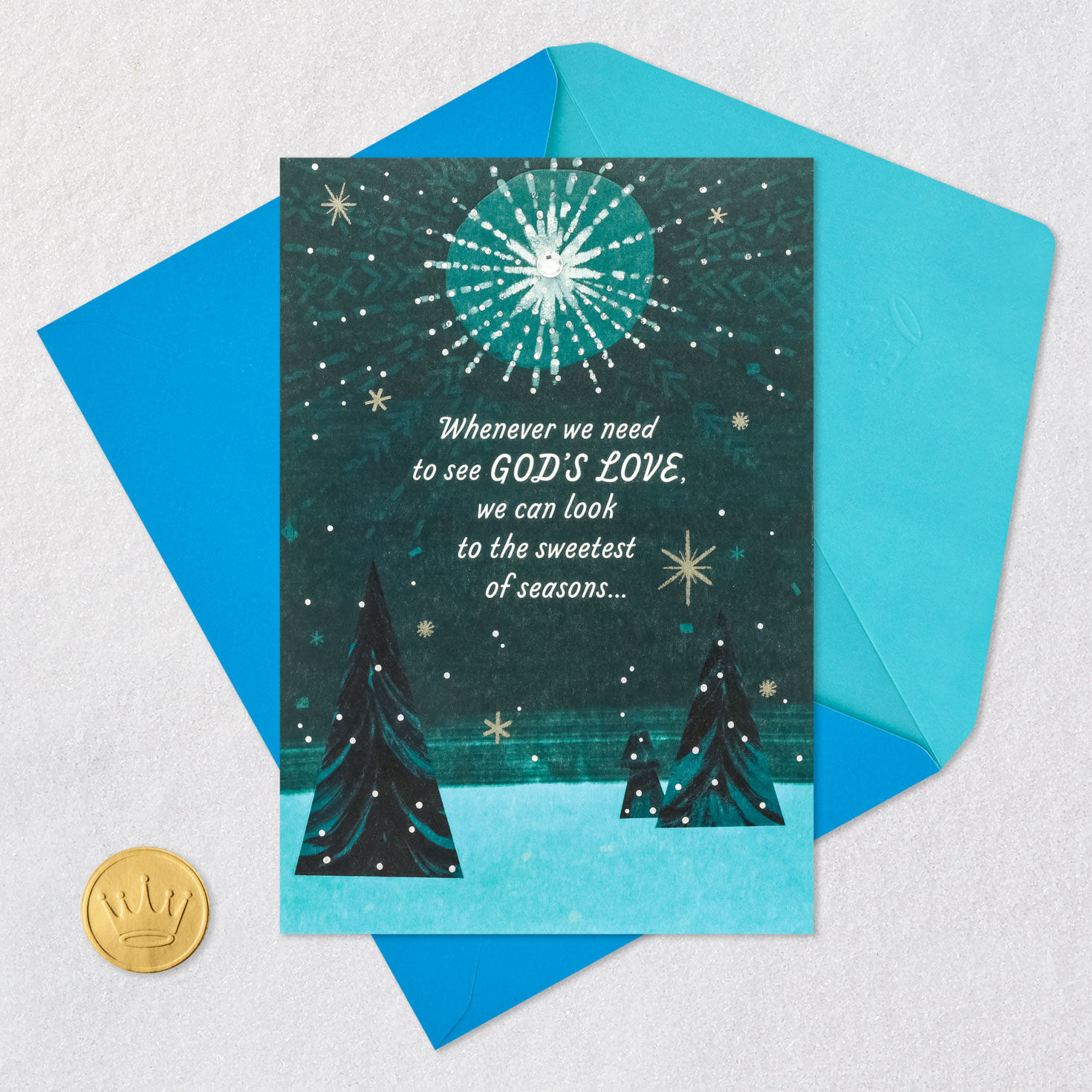 God's Love is in Our Midst Religious Christmas Card for only USD 5.99 | Hallmark