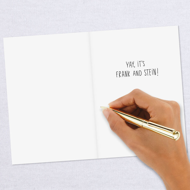 Frank and Stein Funny Halloween Card, , large image number 6