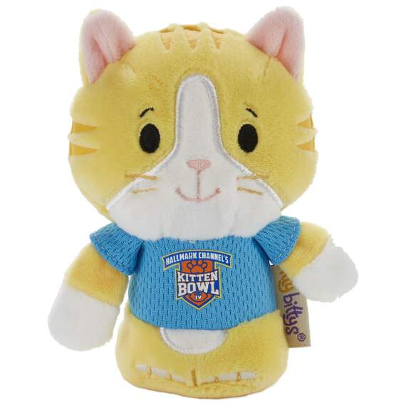 itty bittys® Kitten Bowl Toffee Stuffed Animal Limited Edition, , large image number 1
