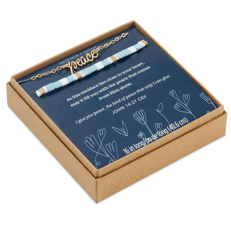 DaySpring Peace Double-Strand Necklace
