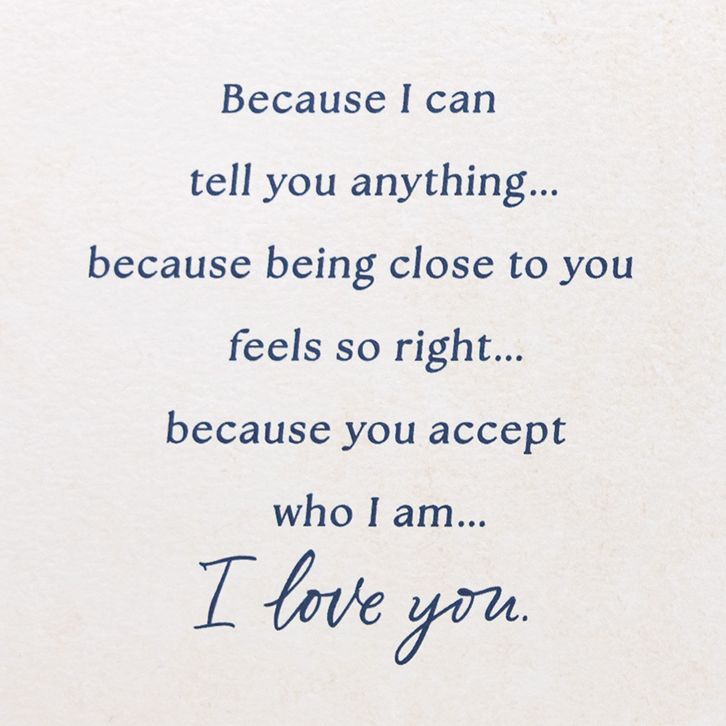 Wax Seal Heart on Blue Valentines Day Card for Man Sentiment image number 2