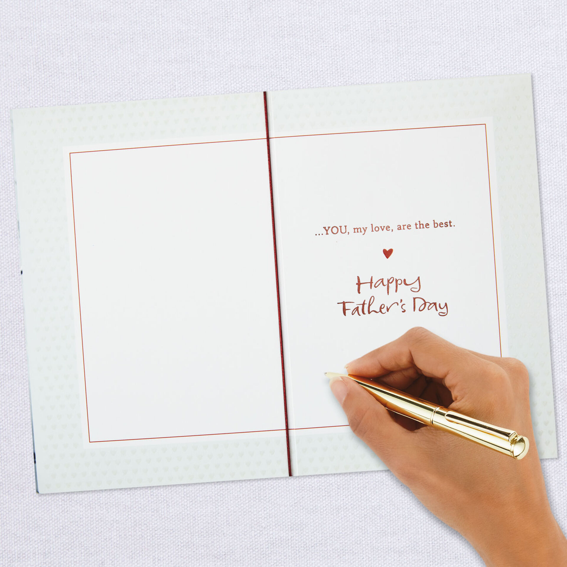 the best thing in my life fathers day card for husband greeting