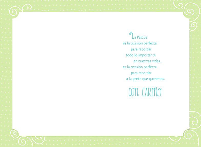 Bendiciones de Pascua