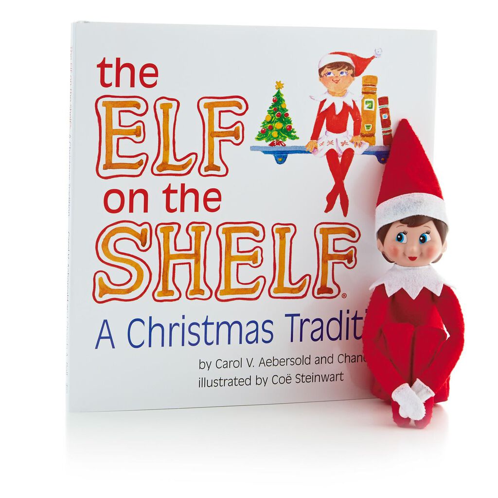 Elf On The Shelf A Christmas Tradition Light Skin Girl Elf
