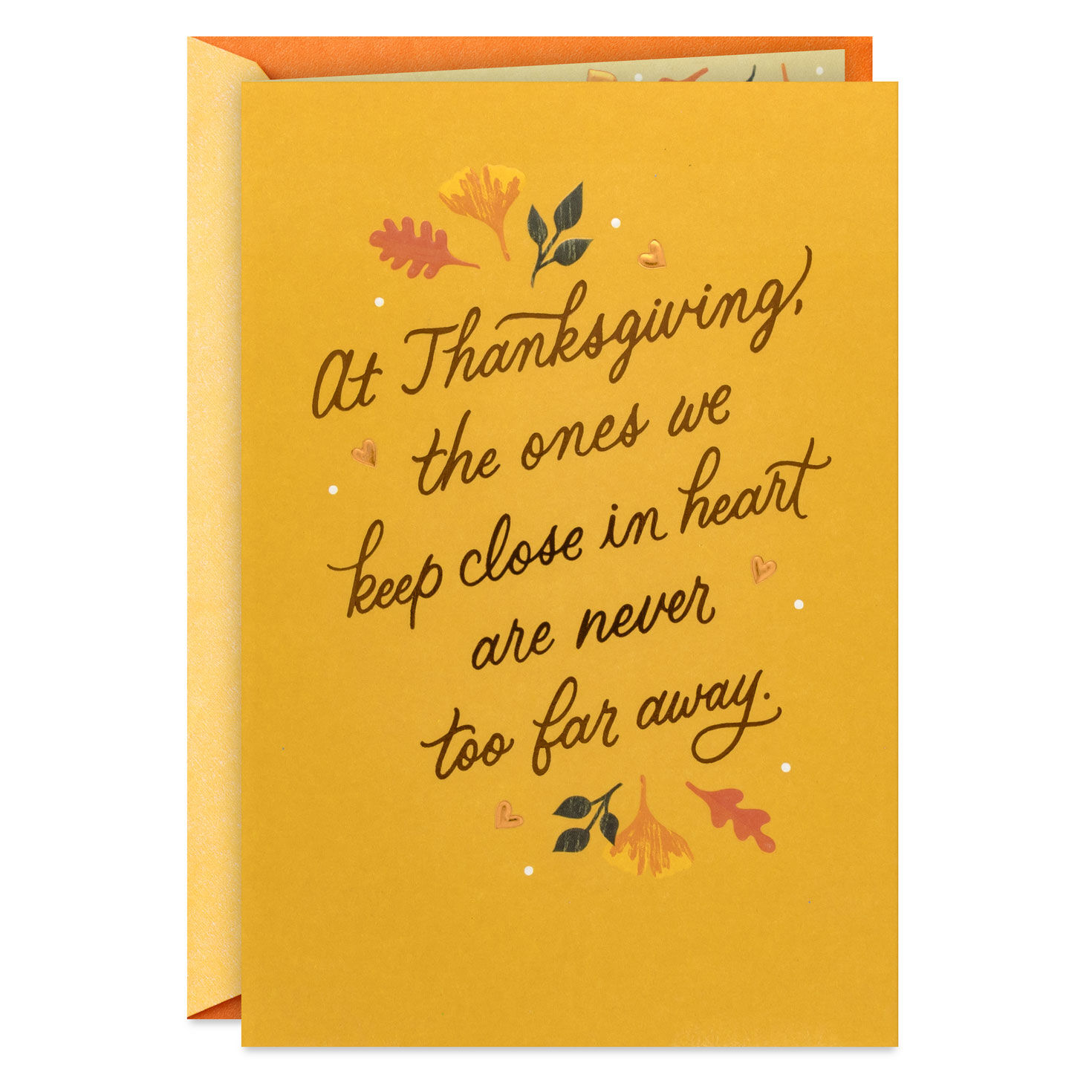 Keeping You Close in Heart Thanksgiving Card