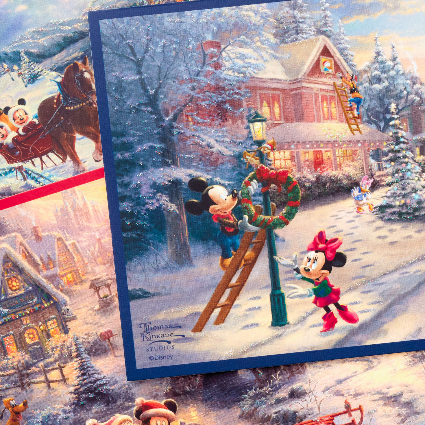 Thomas Kinkade Disney Mickey Mouse and Friends Holiday Assortment Boxed Christmas  Cards, Pack of 24 - Boxed Cards | Hallmark