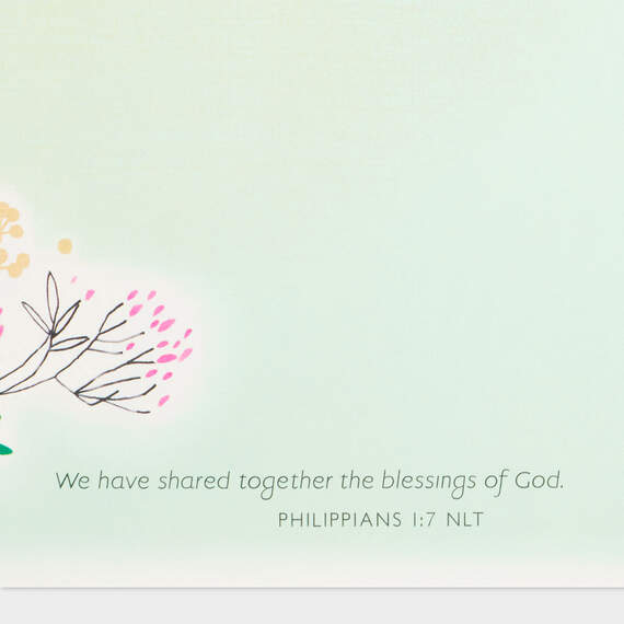 Sharing Life With You Religious Mother's Day Card for Wife, , large image number 3