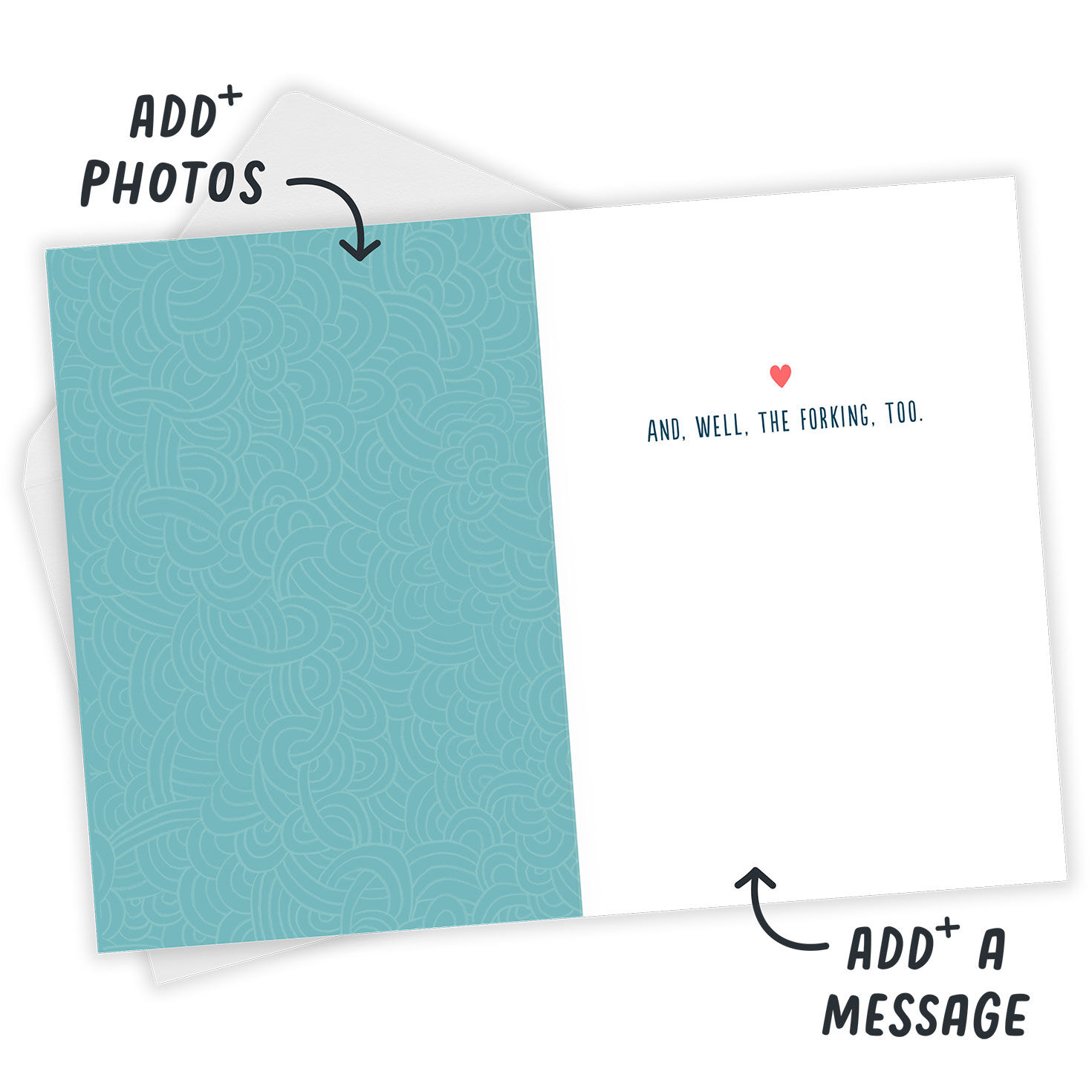 Spooning With You Naughty Custom Love Card, , large image number 3