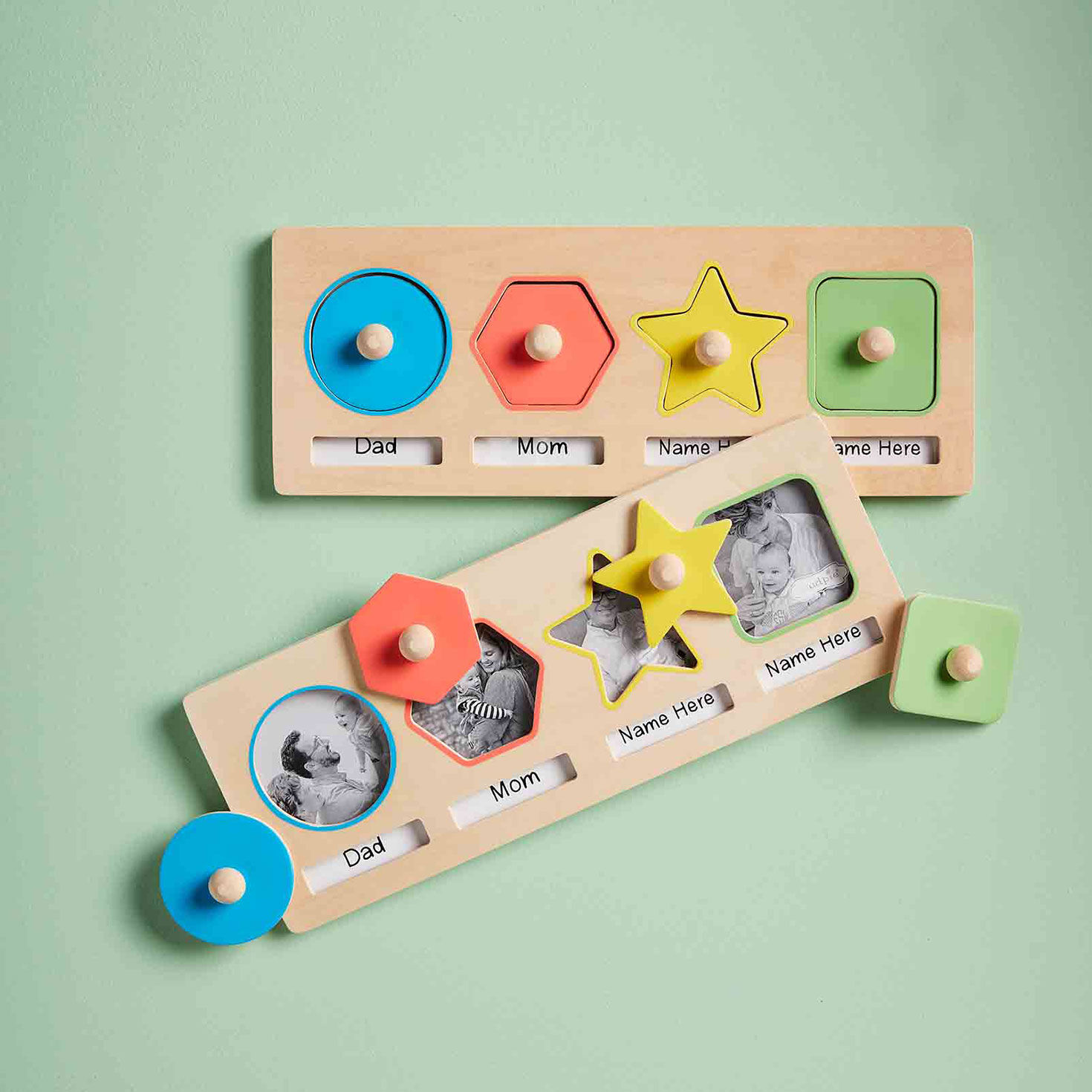 Mud Pie Wood Picture Frame Puzzle for Kids, , large image number 2