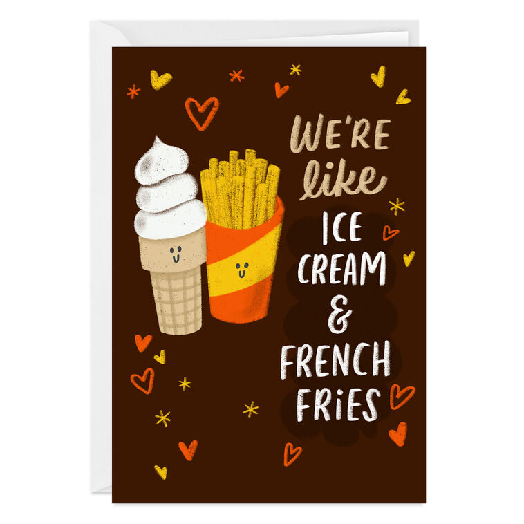 We Just Go Together Custom Love Card