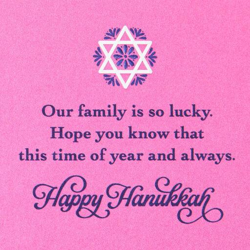 You Are Light and Joy Hanukkah Card for Granddaughter, 