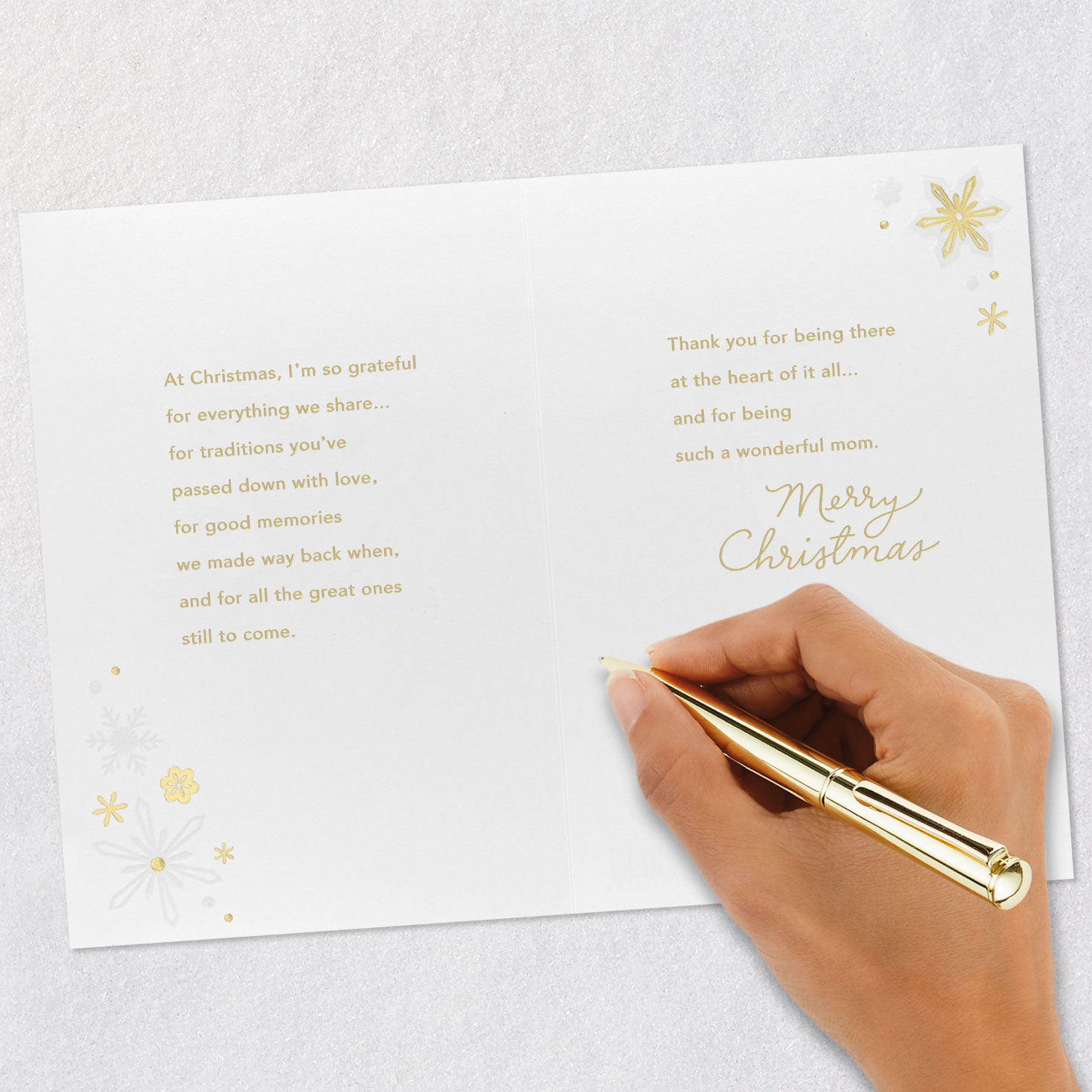 You're at the Heart of It All Christmas Card for Mom, , large image number 7