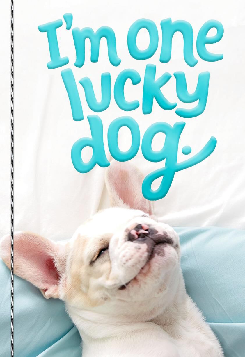 I'm One Lucky Dog Friendship Card