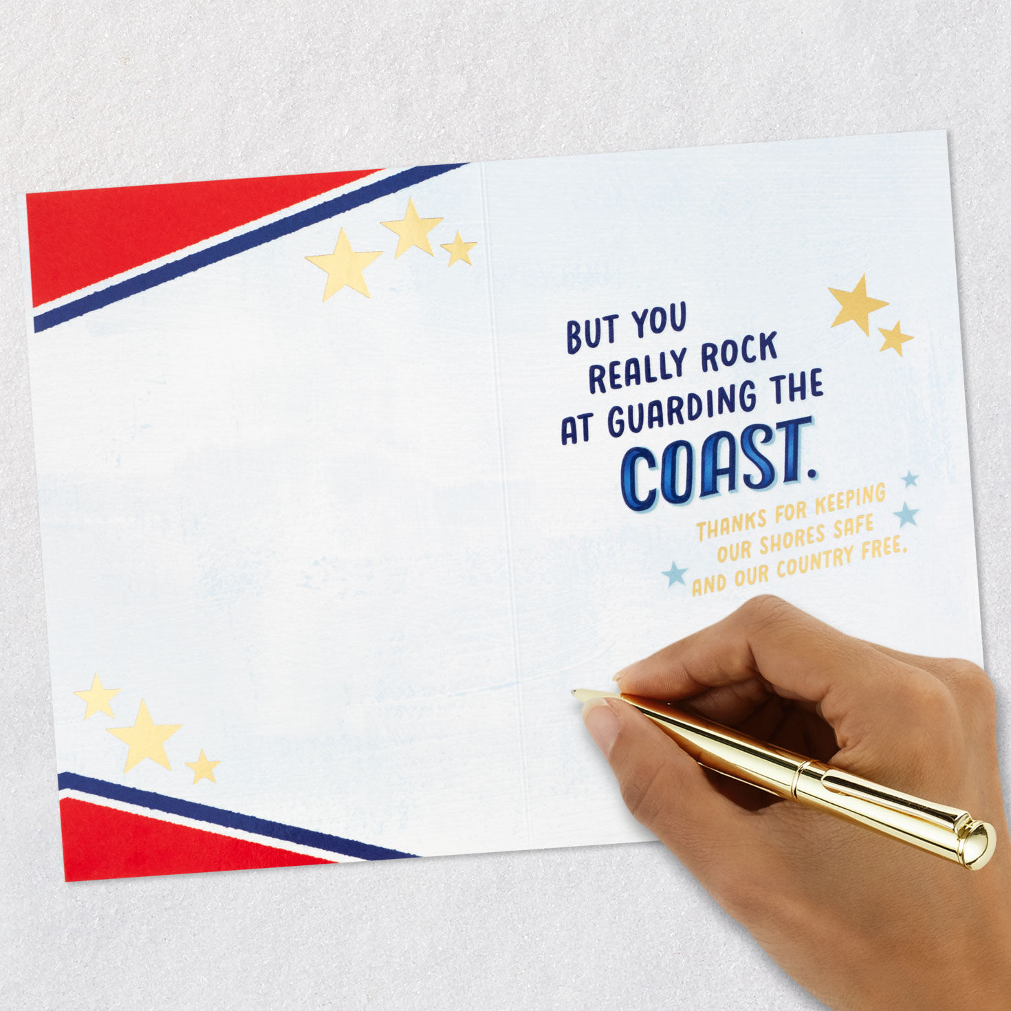 Safe Shores Coast Guard Veterans Day Card for only USD 2.99 | Hallmark