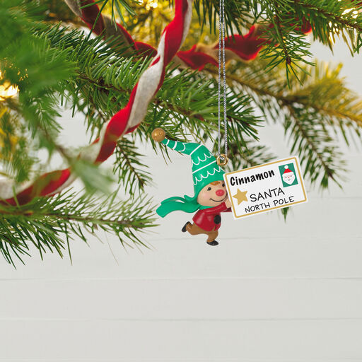 Gnome for Christmas Cinnamon's Letter to Santa Ornament, 