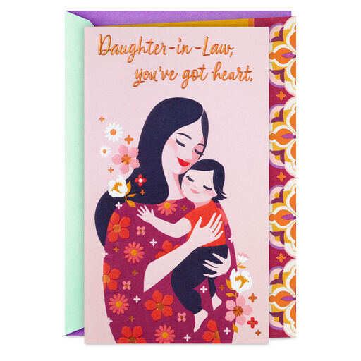 You've Got Heart Mother's Day Card for Daughter-in-Law, 