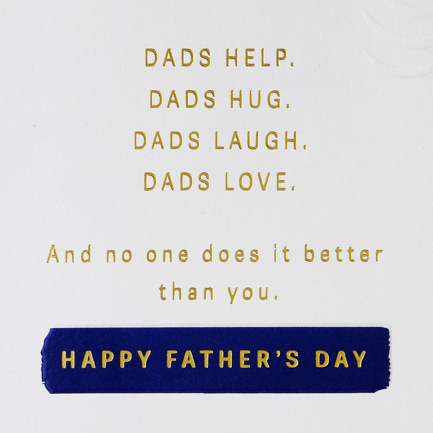 Earthy Stripes and Contour Lines Father's Day Card Sentiment image number 2