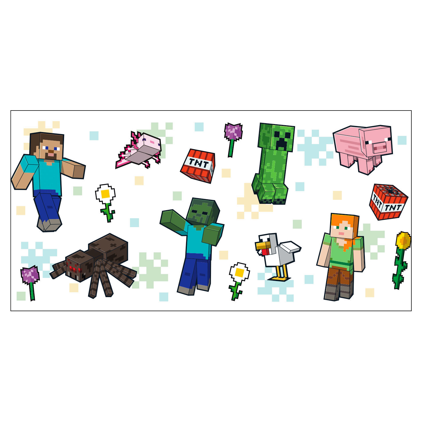 Minecraft Game Icons Collectible Drinking Glass, 13.5 oz. for only USD 16.99 | Hallmark