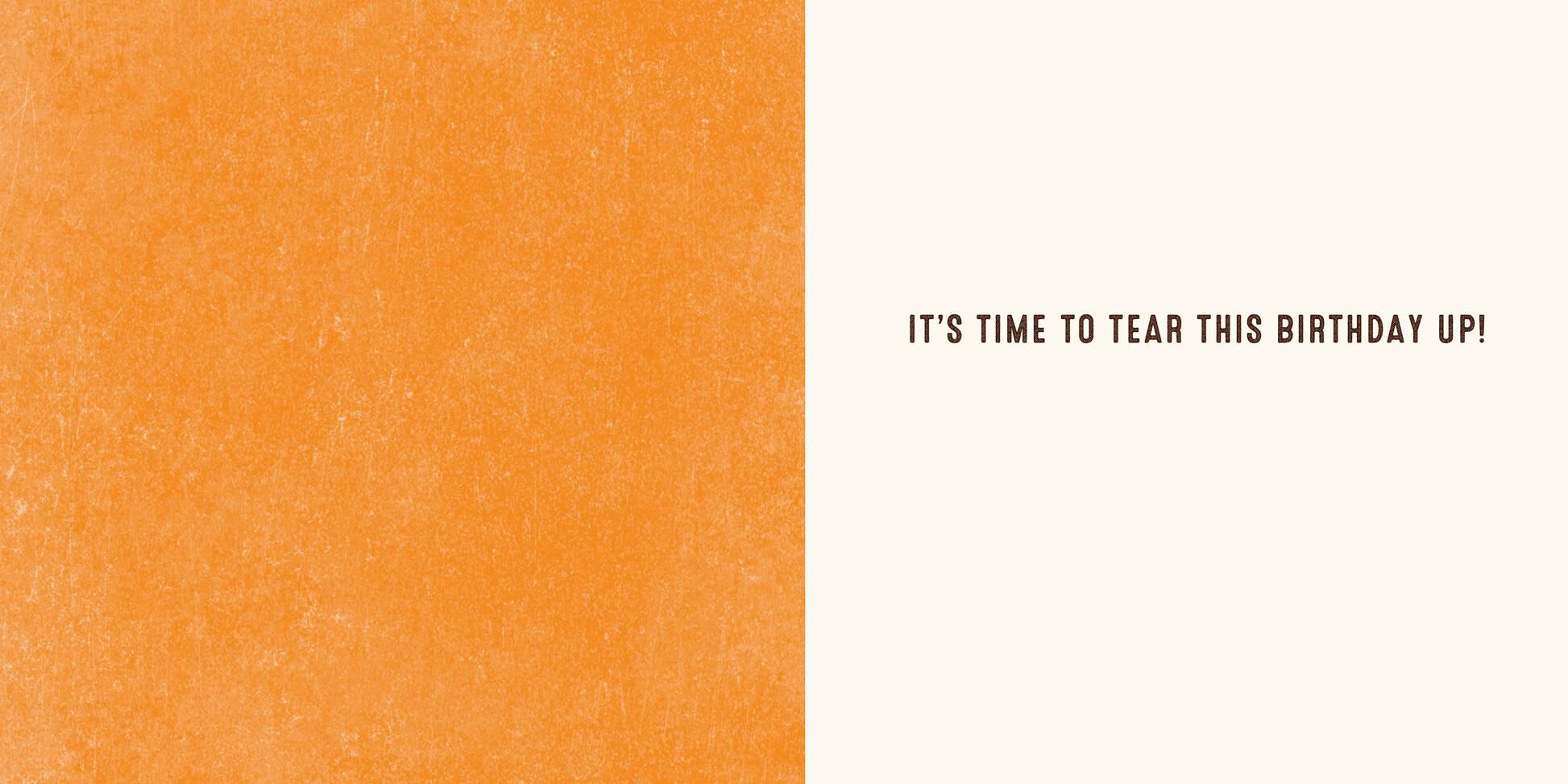 Leave Last Year in the Dust Musical Birthday Card