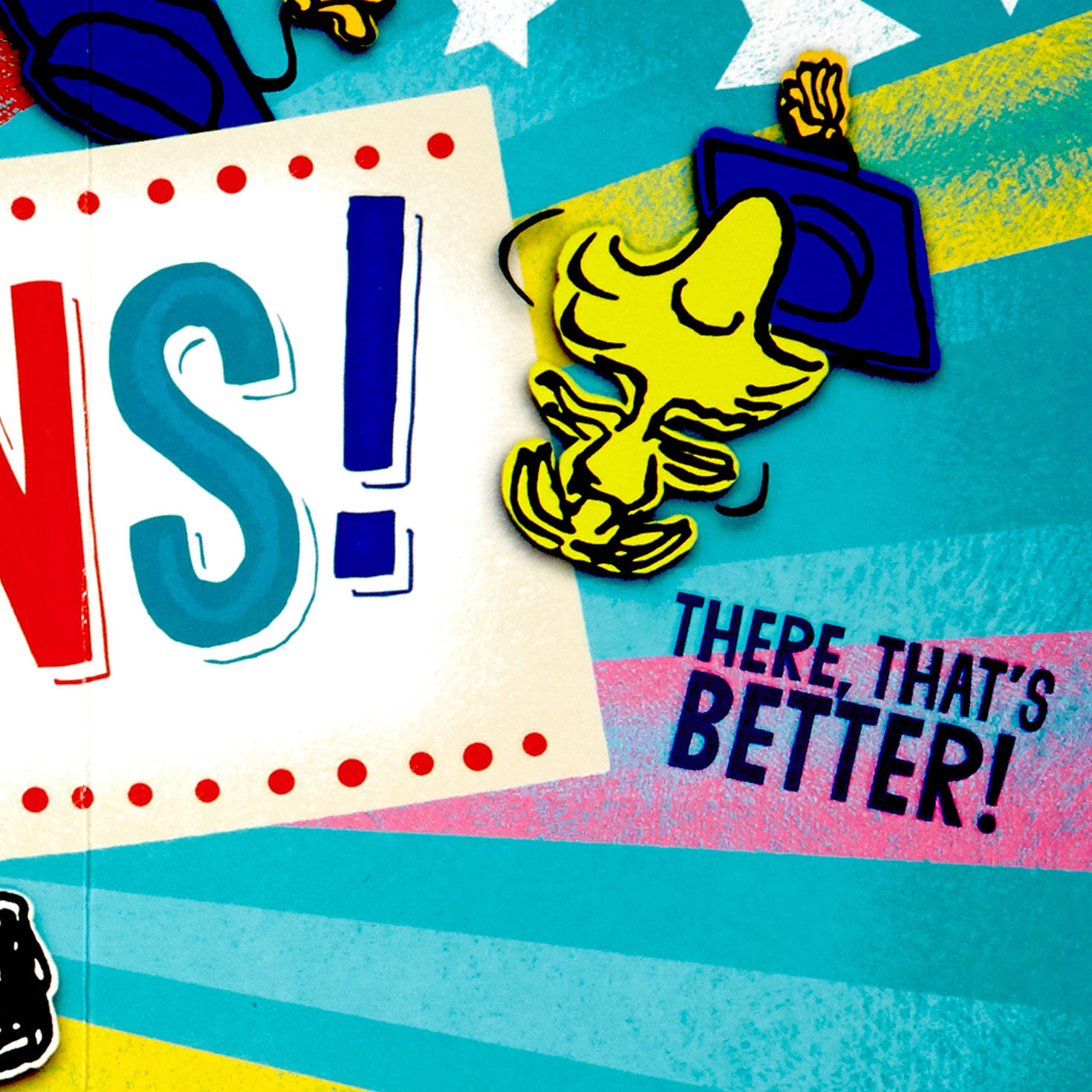 Peanuts® Snoopy and Woodstock Banner Graduation Card for only USD 5.99 | Hallmark