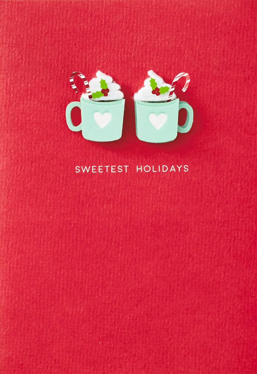 Sweetest Holidays Christmas Card for Couple