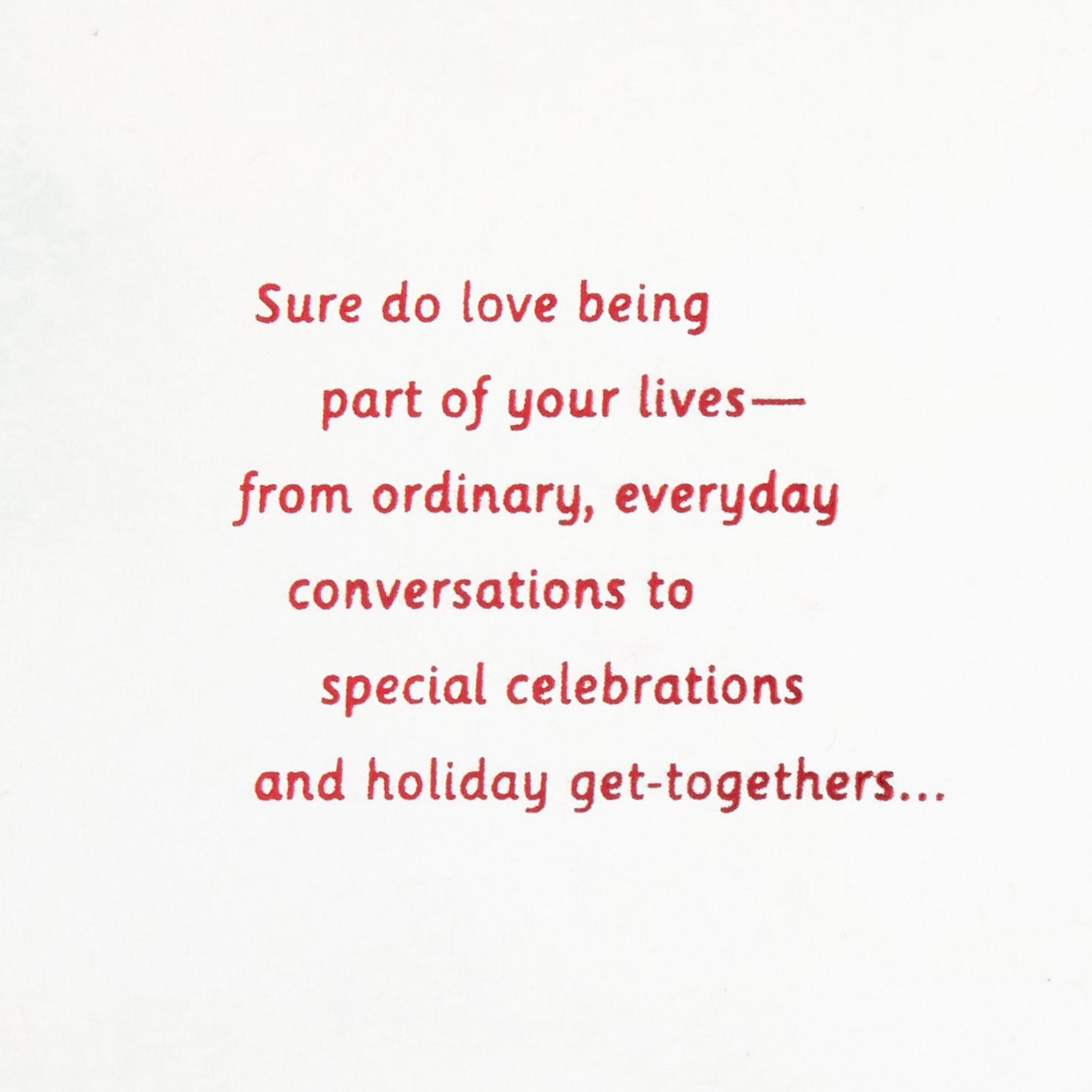 Being Part of Your Lives Christmas Card for Daughter and Her Husband for only USD 5.99 | Hallmark