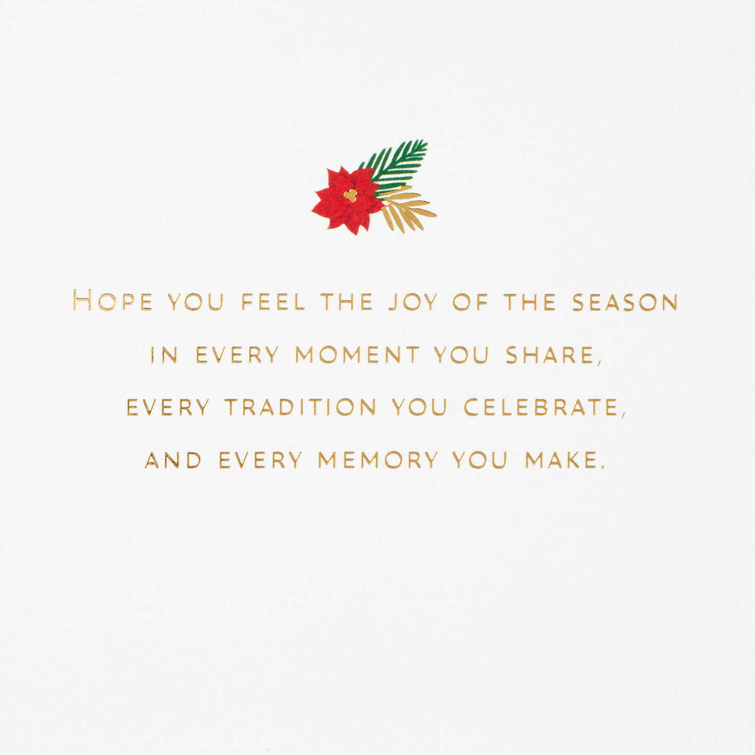 Merry Christmas Card With Floral Hoop Wreath for only USD 10.59 | Hallmark