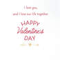 I Love You and Our Life Valentine's Day Card for Husband, , large image number 3
