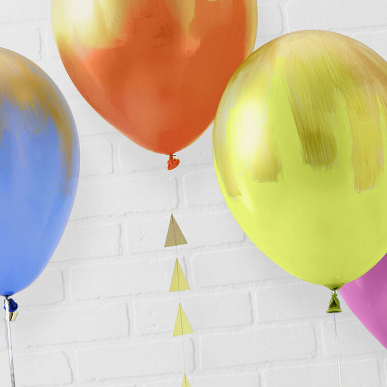 Bright Balloons Blank Card Card Front Detail image number 3