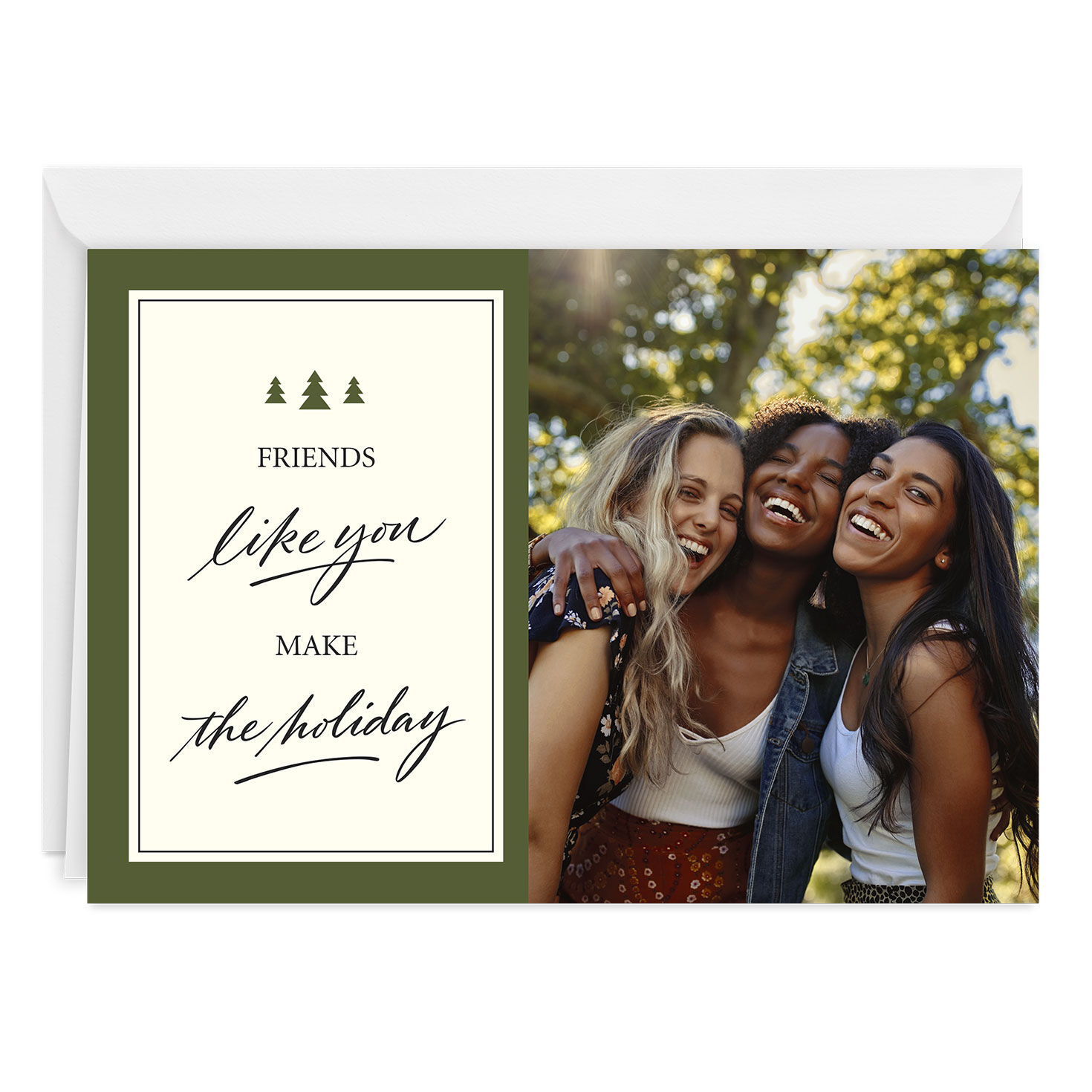 You Make the Season Custom Holiday Card