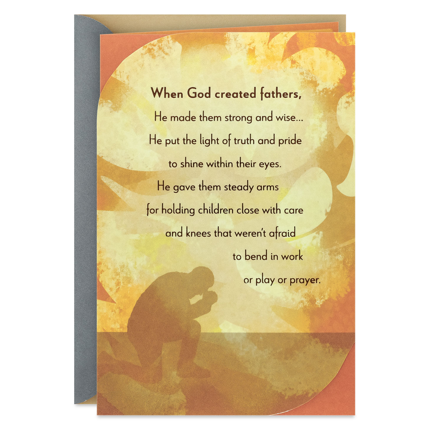 You Are a God-Given Blessing Religious Father's Day Card for Dad