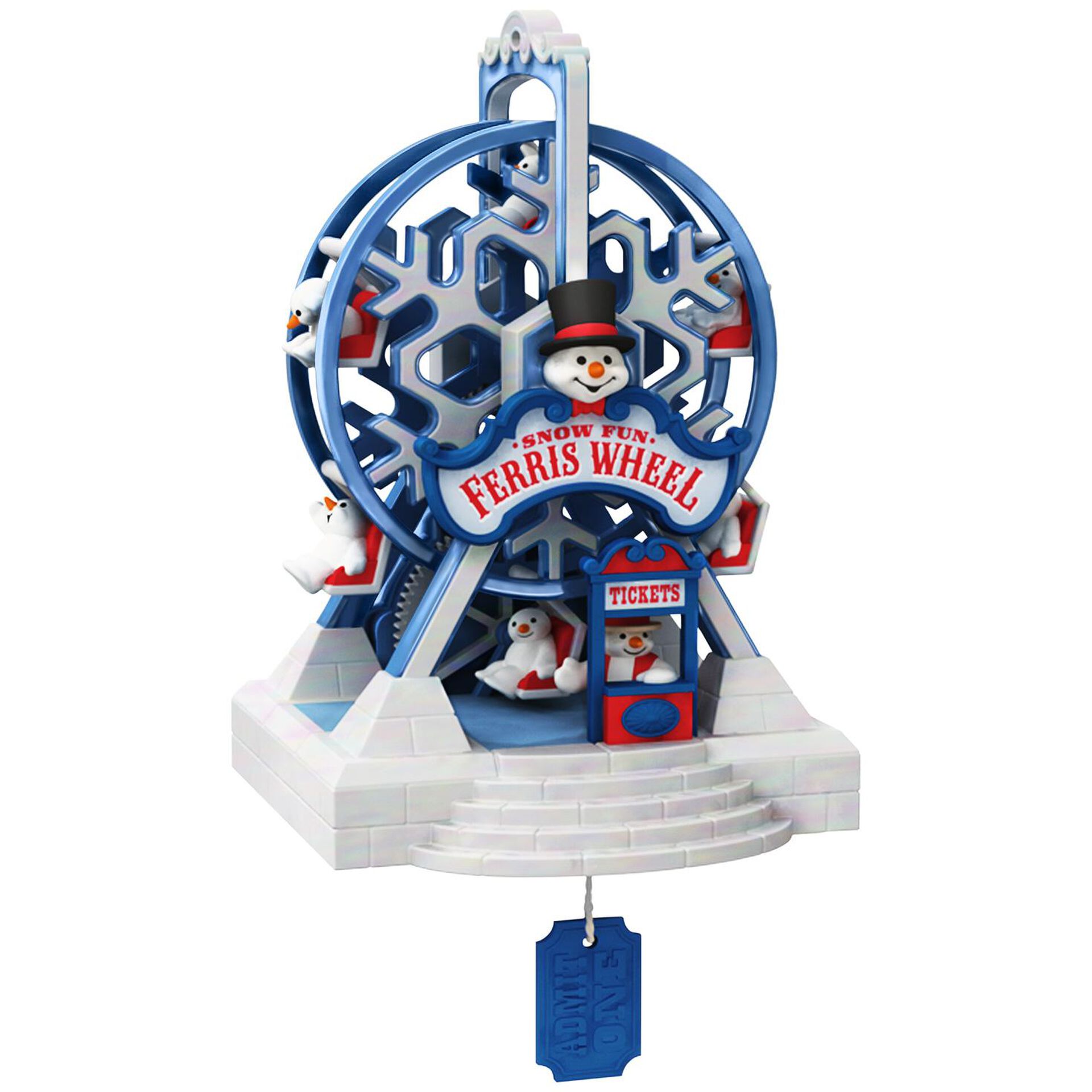 Snow Fun Ferris Wheel Keepsake Ornaments Hallmark