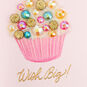 Pink Glittery Cupcake Birthday Card Card Front Detail image number 4