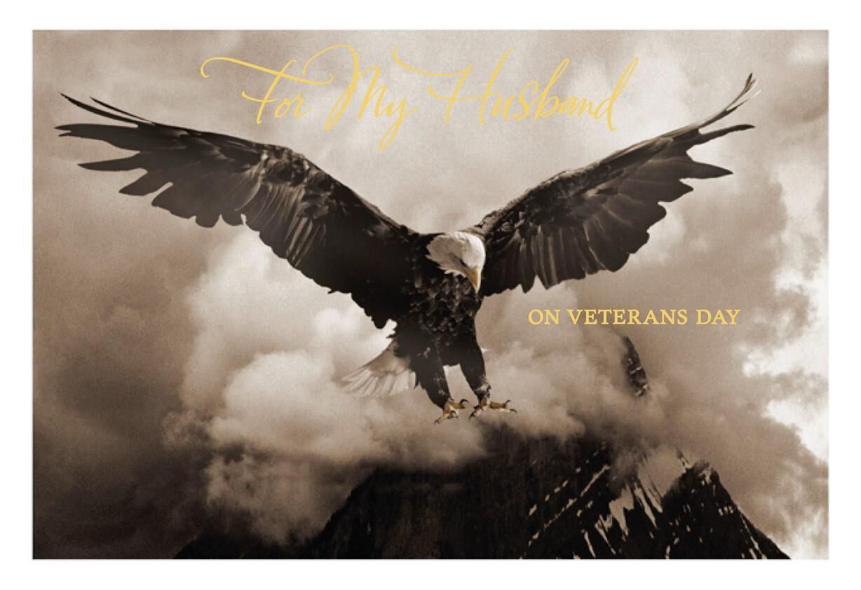 For My Husband Veterans Day Card