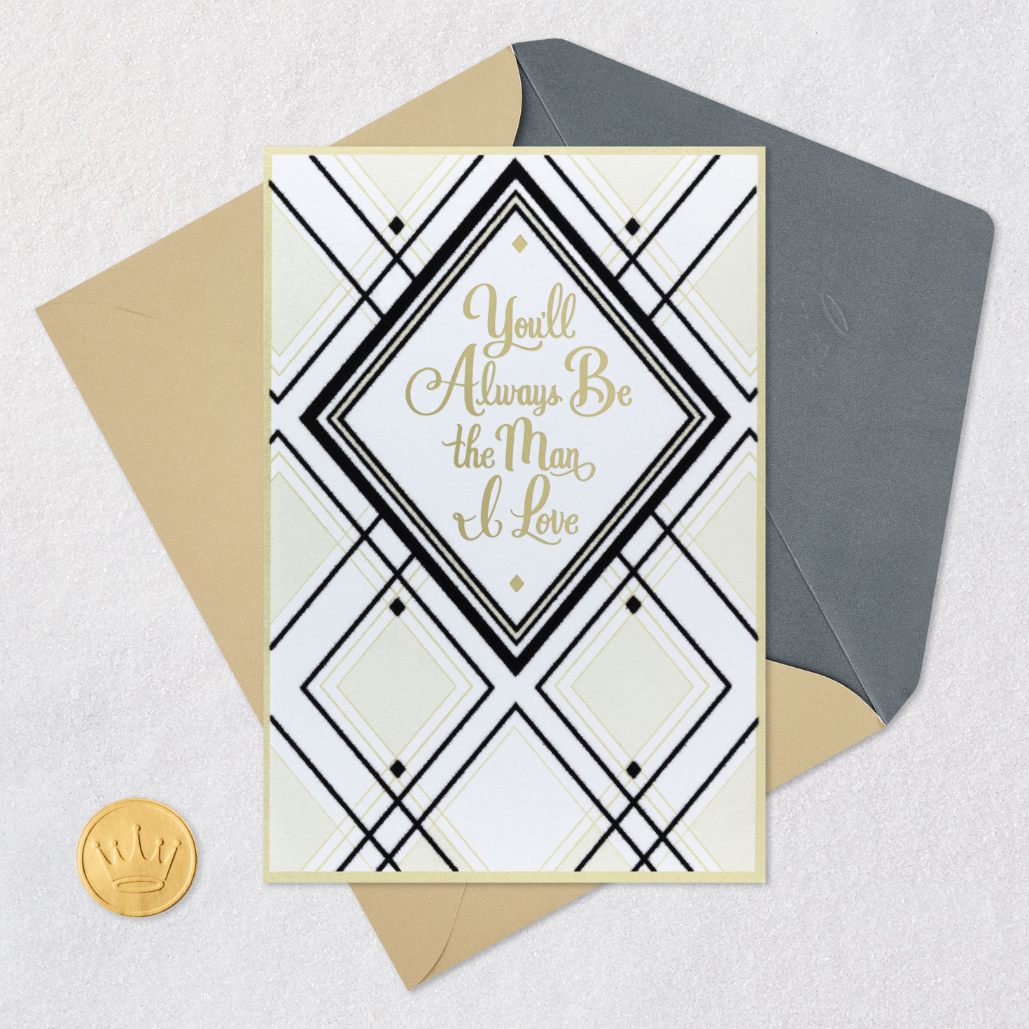 You'll Always Be the Man I Love Anniversary Card for Husband - Greeting ...