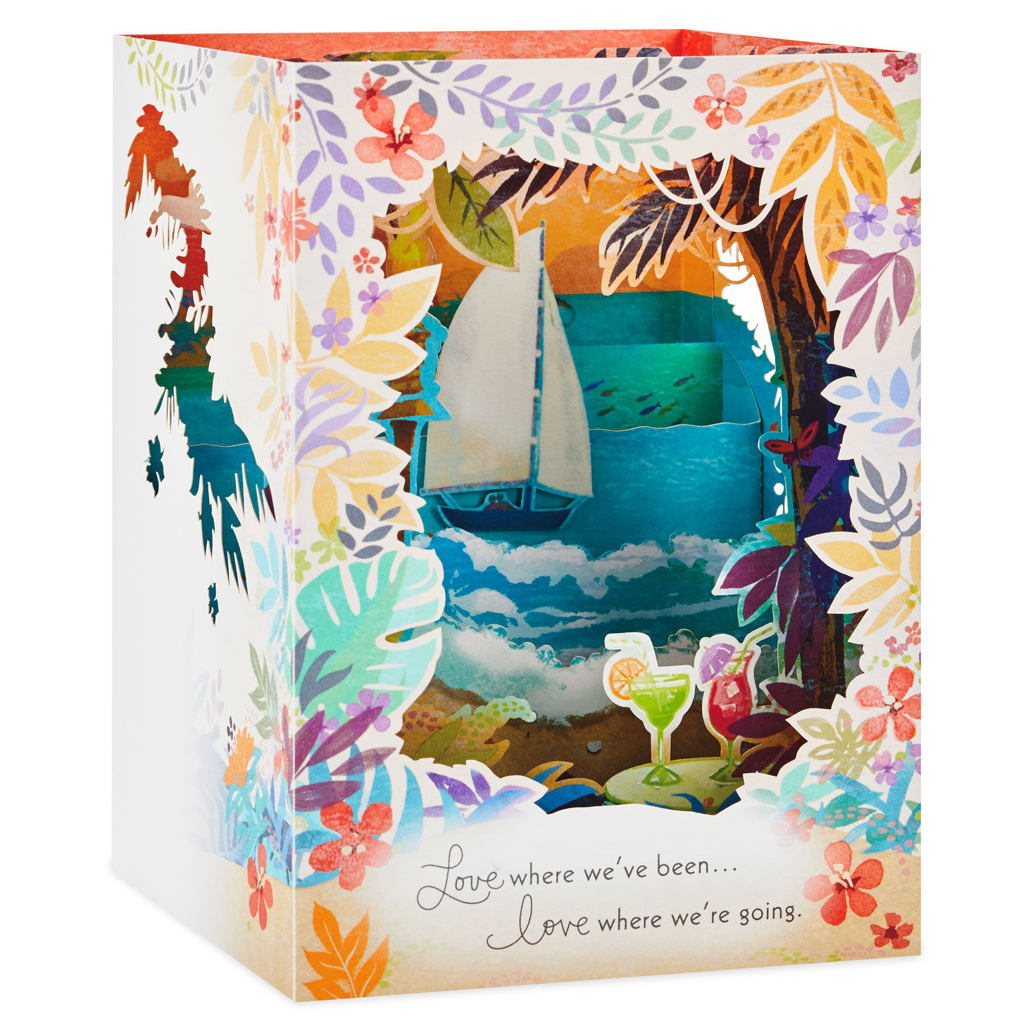 Love Anywhere With You 3D Pop-Up Anniversary Card for only USD 8.99 | Hallmark
