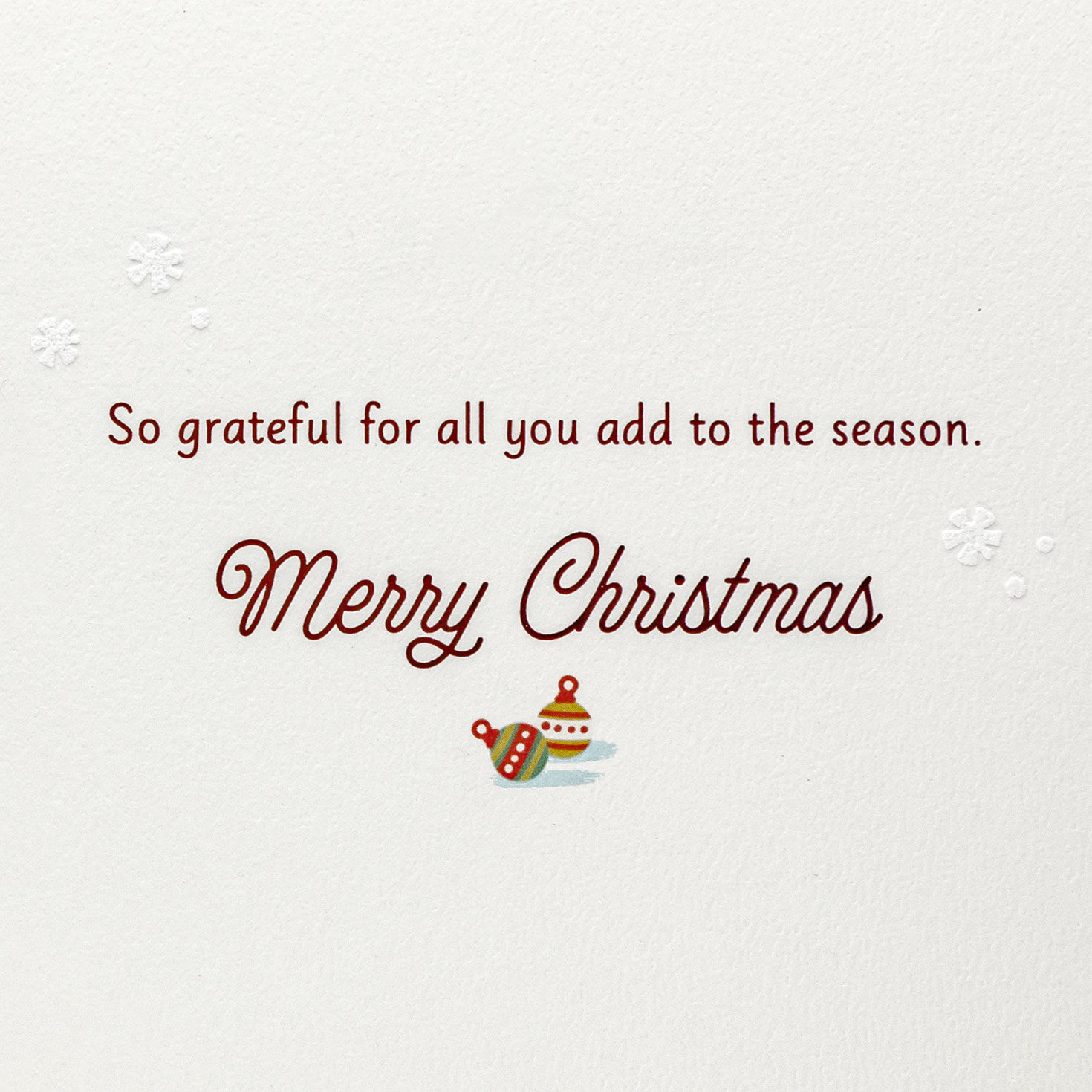 Snowman Couple Christmas Card for Brother and His Wife Sentiment image number 3