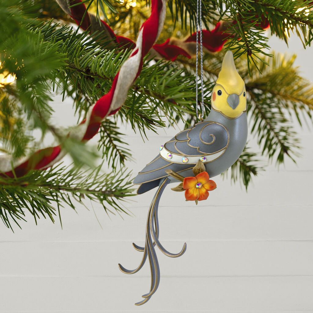 Clever Cockatiel Exclusive Ornament