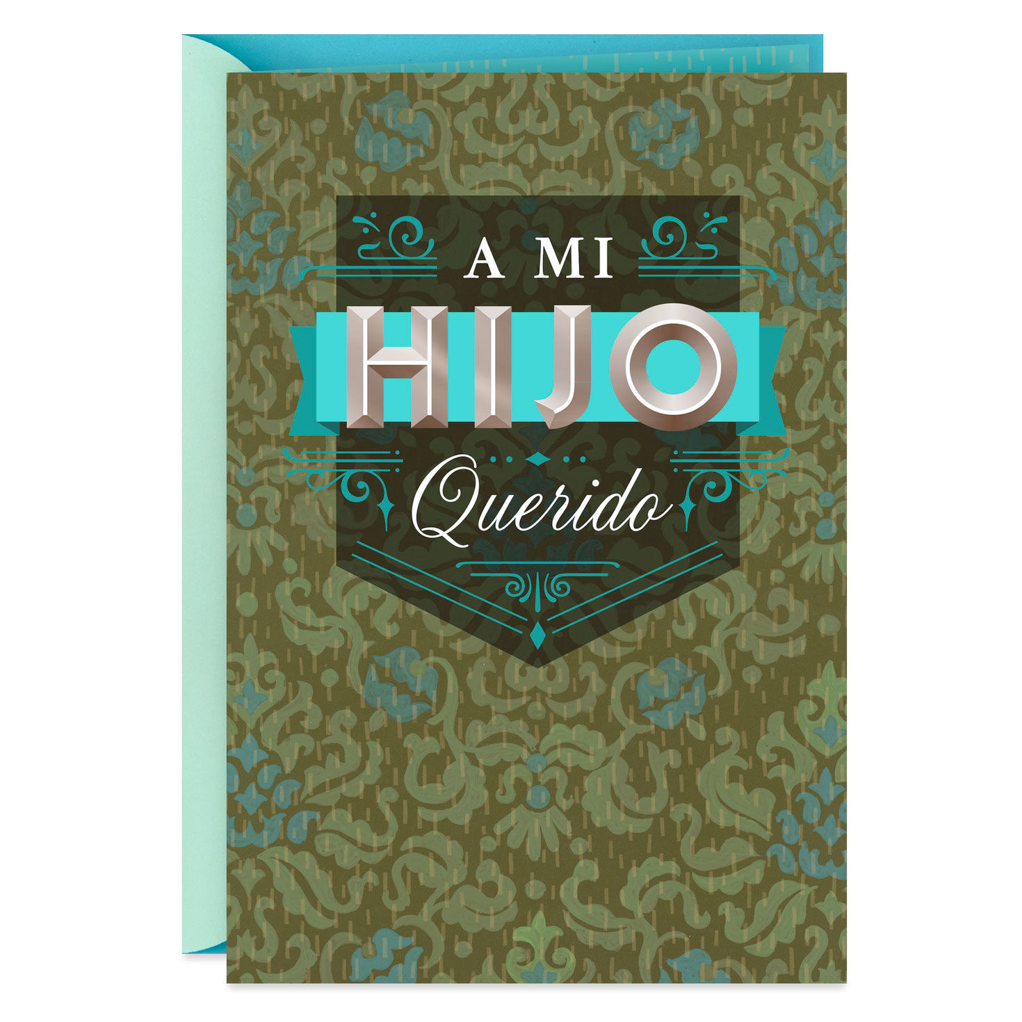 A Special Place in My Heart Spanish-Language Birthday Card for Son