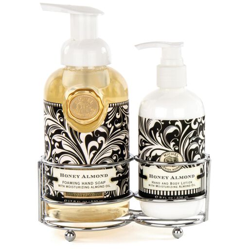 Honey Almond Scented Hand Care Caddy Set, 