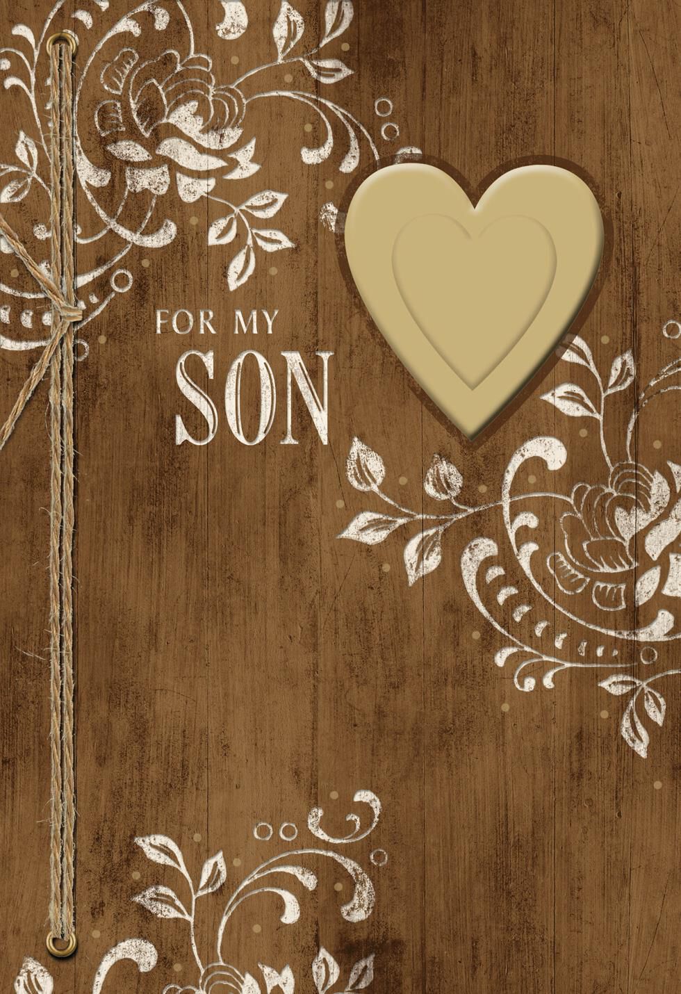 All My Heart Valentine's Day Card for Adult Son
